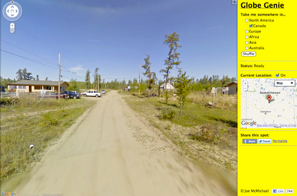 Globe Genie - A taste of Teletransportation Globe Genie - A taste of Teletransportation