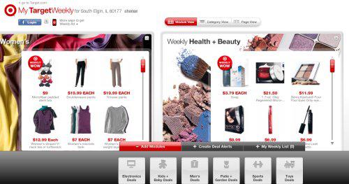 My Target weekly: des offres personnalisées