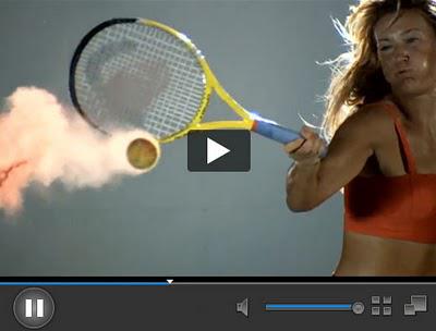 Stars du Tennis féminin en Slow motion
