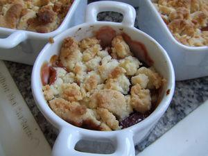 Minis crumbles aux quetsches DSCF4640