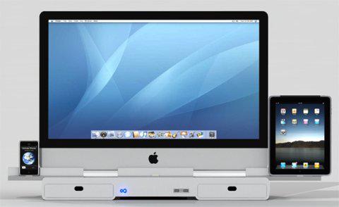 dock-imac1 Concept : dock pour iPhone, iPad et iMac