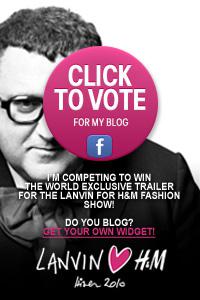 H&M Vote for my blog