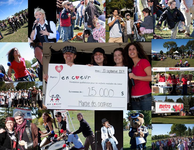 marche cicatrices Montréal ahuntsic fondation en coeur marche cicatrices Montréal ahuntsic fondation en coeur ong communication pub