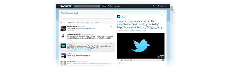 design Le Twitter nouveau