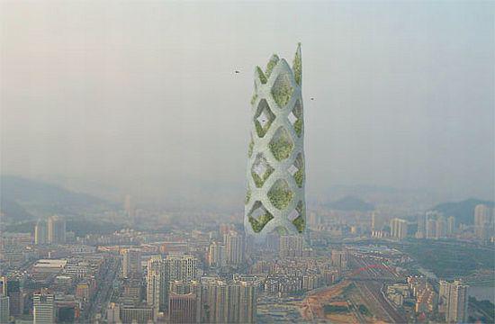 tour durable 3 Un projet de tour durable pour la ville de Shenzhen ...
