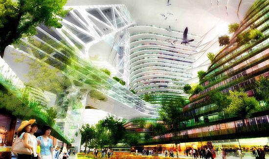 tour durable 1 Un projet de tour durable pour la ville de Shenzhen ...