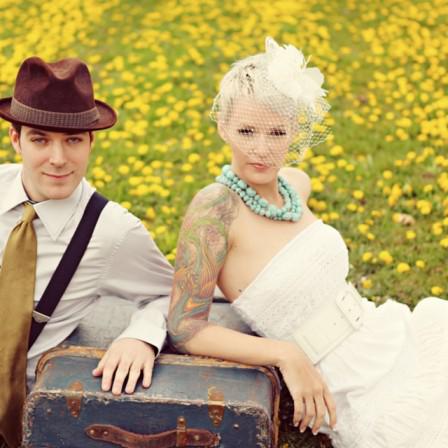 Vintage wedding by Jessica Zais5 I ♥ Vintage