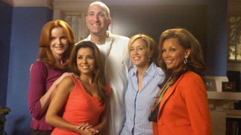 Desperate Housewives saison 7 ... Une photo de famille sur le tournage Desperate Housewives saison 7 ... Une photo de famille sur le tournage