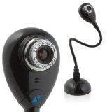 Hue HD – Webcam Haute Definition (Noir) avec Micro USB intégré pour Windows & Mac – Skype, MSN, Yahoo, iChat