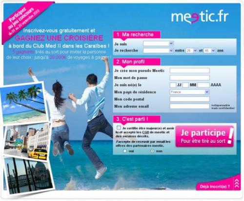 grand jeu concours meetic club med Derniers jours pour le grand jeu concours meetic – club med