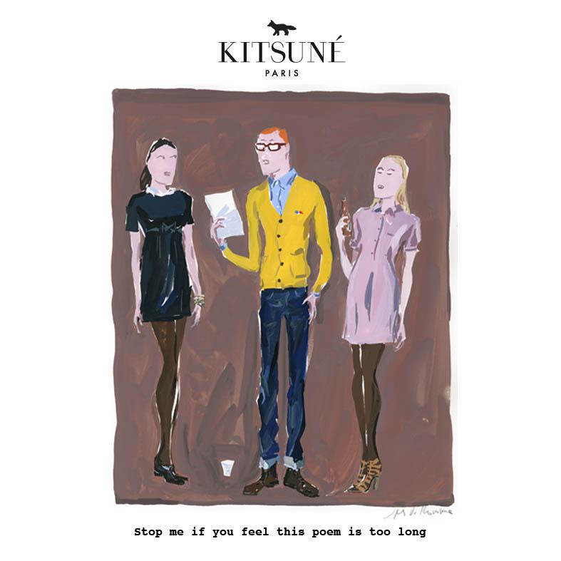01 Kitsuné – Publicité par Jean-Philippe Delhomme