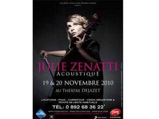 Julie Zenatti: Plus de Diva en concert!