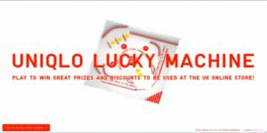 uniqlo lucky machine 2 300x150 Ladvergame flipper dUniqlo   Uniqlo Lucky Machine 