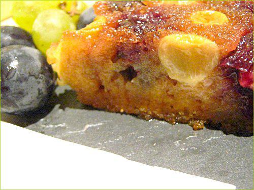 Gâteau Renversé des Vendanges au Sirop d'Erable