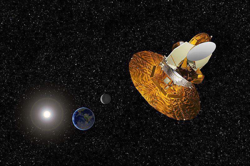 Le radiomètre spatiale WMAP, élément clefs des récentes découvertes sur la naissance de l'Univers et son évolution.