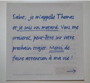 Campagne Sécurité routière 2010 Plus près de toi automobiliste
