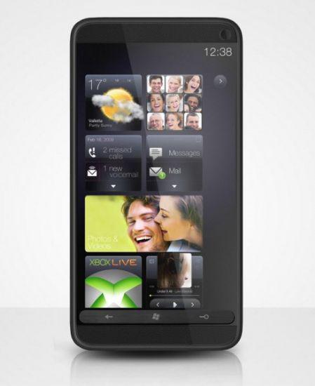 HTC HD7 sous Windows Phone 7...