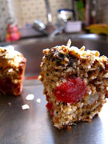 MUFFINS ÉNERGIE : fraise, gingembre, banane Muffins-monday 6223