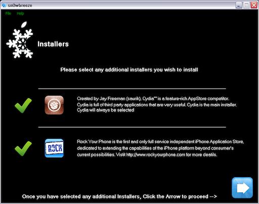 sn0wbreeze11 Tuto – Jailbreak iOS 4.1 avec Sn0wbreeze 2.0