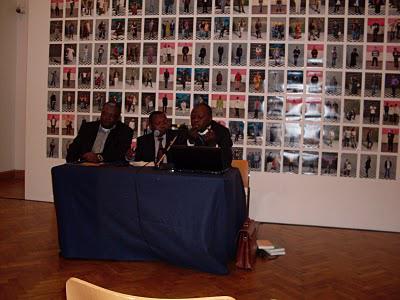 Les Mystères de Kinshasa au salon du livre congolais de Bruxelles tenu au Bozar le 21 et le 22 septembre 2010