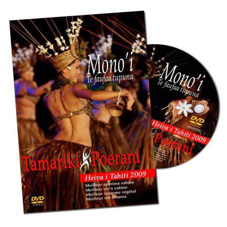 Le Monoi dans la peau avec le DVD des Tamariki Poerani.