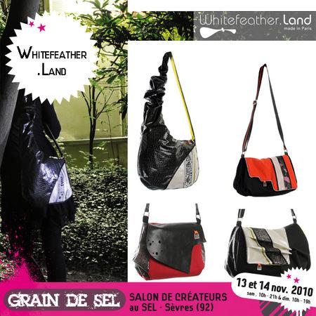 WITHEFEATHER.LAND ::: les sacs qui habillent la sobriété withefeather_land