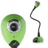 Hue HD – Webcam Haute Definition (Vert) avec Micro USB intégré pour Windows & Mac – Skype, MSN, Yahoo, iChat