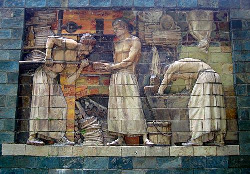 Un article d'Alexandre Delhomme sur le haut-relief polychrome d’Alexandre Charpentier : Les boulangers Un article d'Alexandre Delhomme sur le haut-relief polychrome d’Alexandre Charpentier : Les boulangers