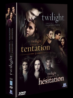 Visuel de l'édition triple DVD, Fascination, Tentation et Hésitation