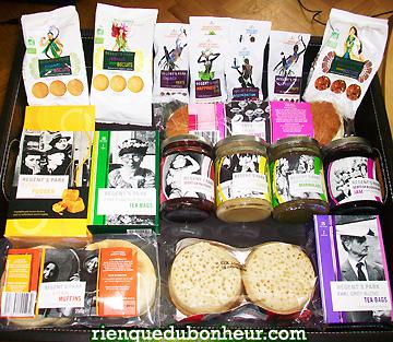 REGENT’s PARK et leurs produits délicieux ! regents park-contenu colis