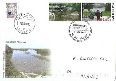 Inondations en Moldavie