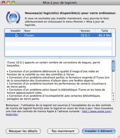 itunes10.0.1 iTunes 10.0.1