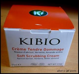 Un gommage visage voluptueux comme du yaourt avec Kibio