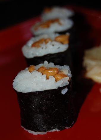 hauteur Makis nattô