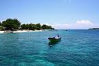 La plage de Gili Trawangan La plage de Gili Trawangan