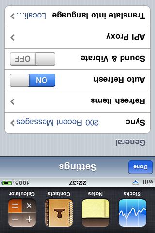 Rotator App Switcher pour activer l'orientation des icones de l'iPhone...