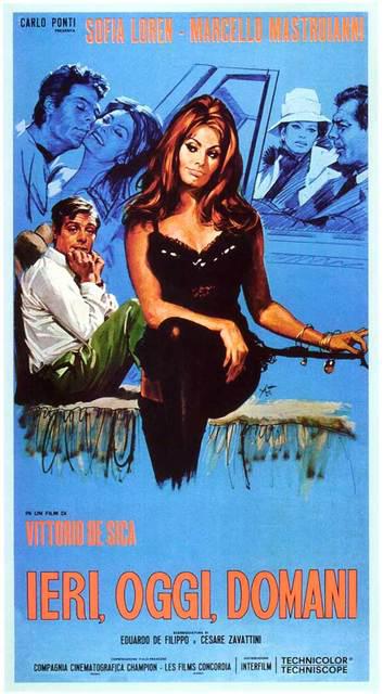 Hier, Aujourd'hui et Demain - Ieri, Oggi E Domani, Vittorio De Sica (1964) Hier, Aujourd'hui et Demain - Ieri, Oggi E Domani, Vittorio De Sica (1964)