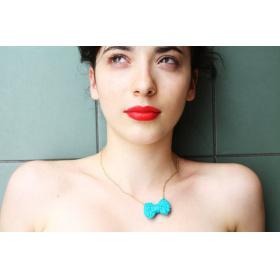 Collier EMMANUELLE ESTHER collier noeud Collier EMMANUELLE ESTHER collier noeud