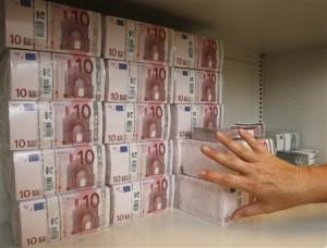 Euros billets Réduction des déficits à pas comptés en 2011