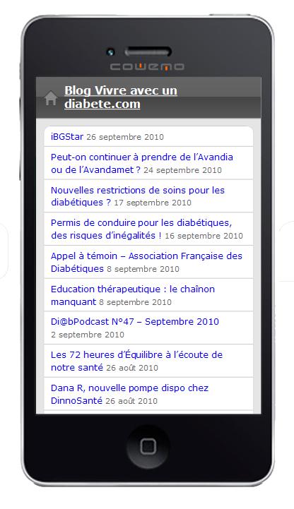 Nouvelle version du blog sur les plateformes mobile Nouvelle version du blog sur les plateformes mobile