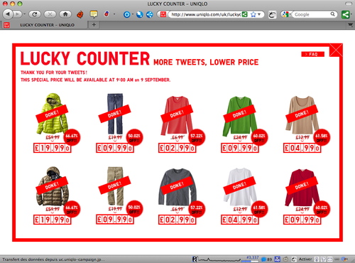 Uniqlo_luckyCounter Uniqlo_luckyCounter