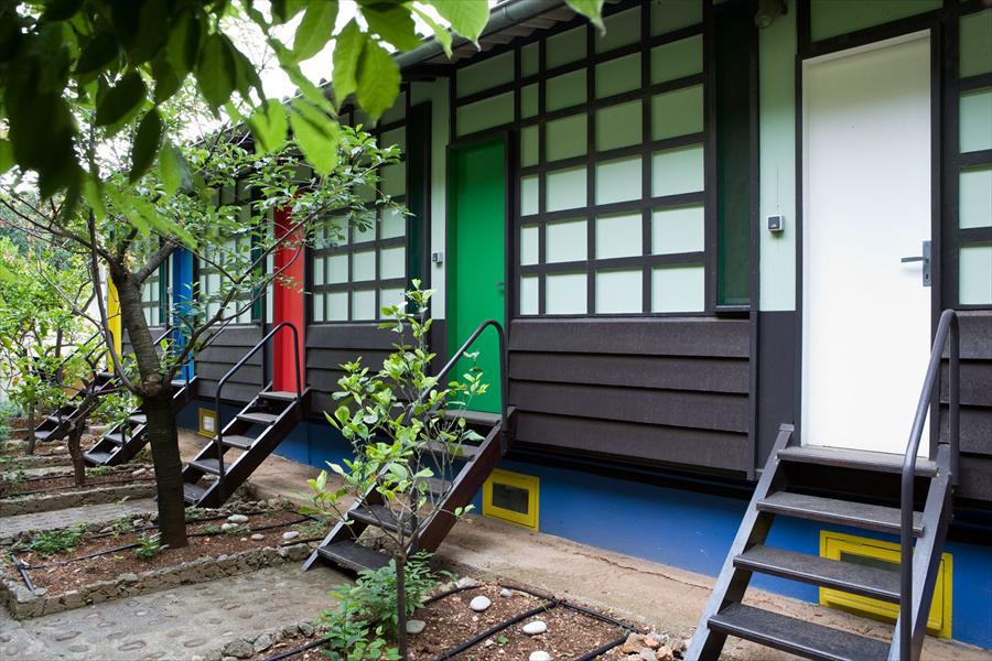 Le Corbusier a peint mes murs: palette KT Color « Polychromie Le Corbusier »