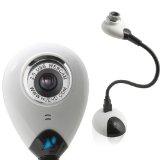 Hue HD – Webcam Haute Definition (Blanc) avec Micro USB intégré pour Windows & Mac – Skype, MSN, Yahoo, iChat