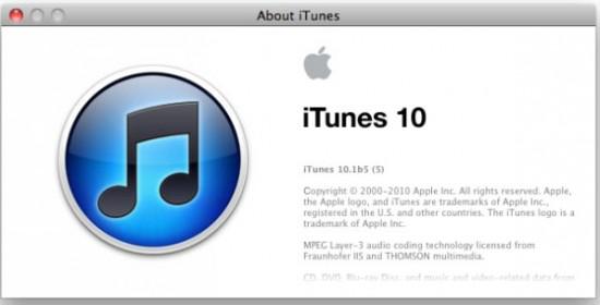Itunes en version bêta 10.1 Itunes en version bêta 10.1