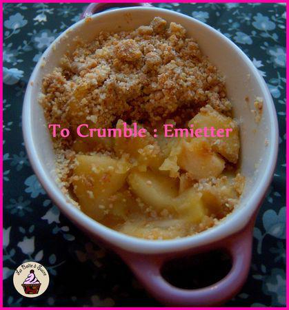 Crumble aux 3 pommes et beurre salé crumble_5