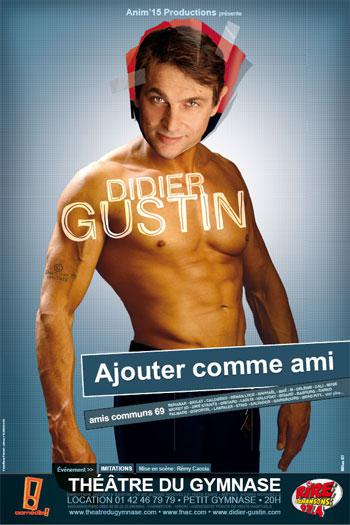 Didier Gustin au Gymnase