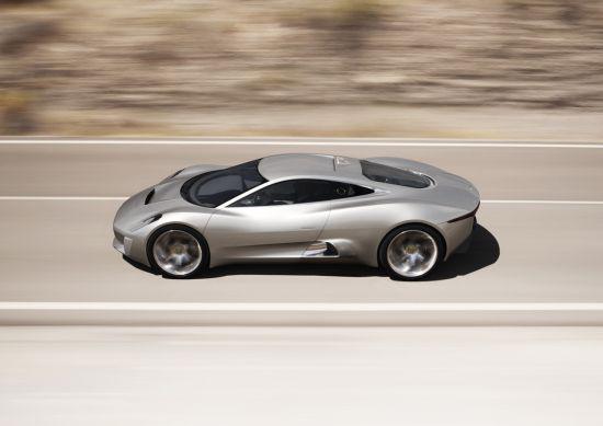C X75 jaguar 2 La C X75, jaguar dévoile un concept car hybride électrique ...