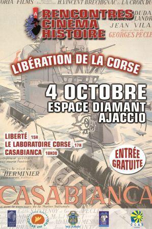 67ème Anniversaire de la Libération de la Corse : L'ANACR propose des rencontres à Ajaccio.