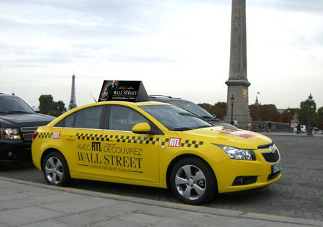 taxis jaunes gratuits wall-street RTL Des taxis jaunes gratuits à Paris
