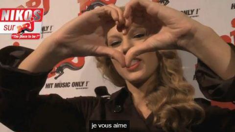 Taylor Swift ... sa déclaration damour à un Français Taylor Swift ... sa déclaration damour à un Français